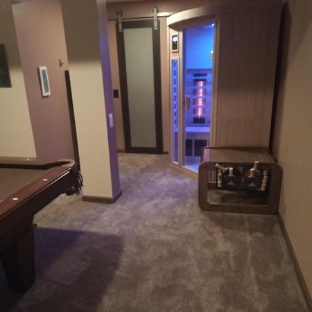 Super Suite With Sauna, Pool Table And Arcade Game Ленсинг Экстерьер фото